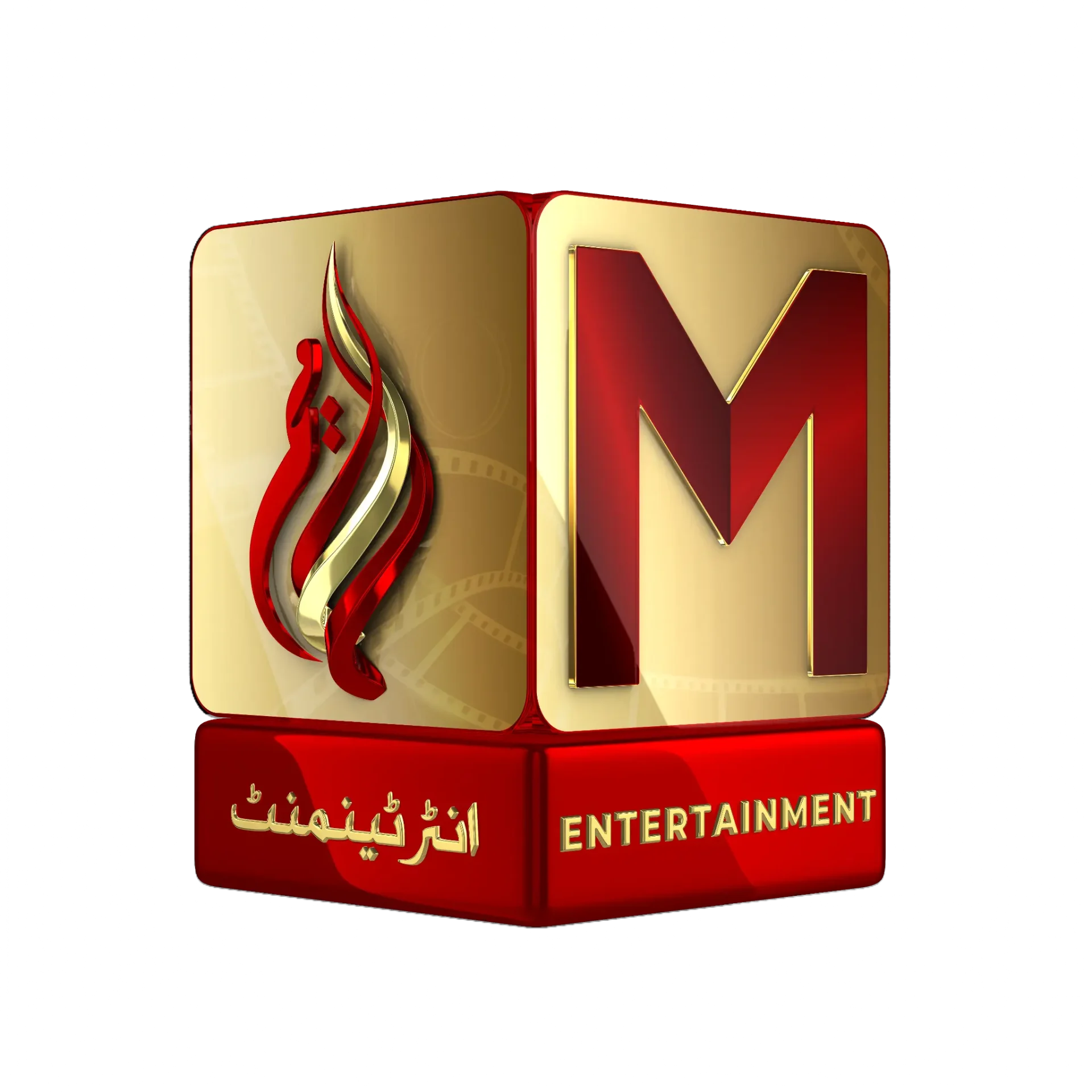 M Entertainment logo